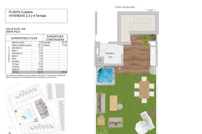 Obra nueva - Ático - Santa Pola - Playa Tamarit