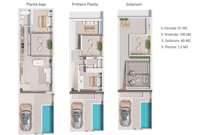Obra nueva - Town House - San Pedro del Pinatar - Pueblo