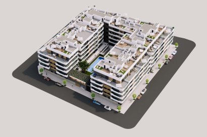 Obra nueva - Ático - Santa Pola - Estacion de autobuses