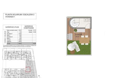 Obra nueva - Ático - Santa Pola - Estacion de autobuses