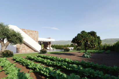 Obra nueva - Villa - Fuente Álamo - Hacienda del Alamo