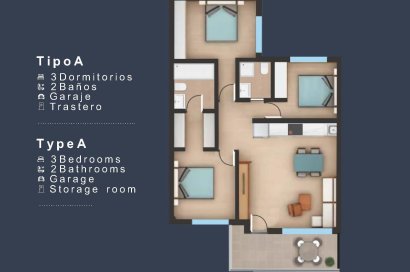 Obra nueva - Bungalow - San Pedro del Pinatar - Los Pinos