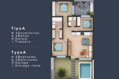 Obra nueva - Bungalow - San Pedro del Pinatar - Los Pinos