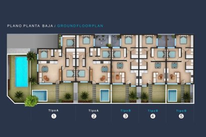 Obra nueva - Bungalow - San Pedro del Pinatar - Los Pinos