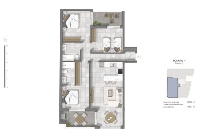 Obra nueva - Apartamento - Guardamar del Segura - Pueblo