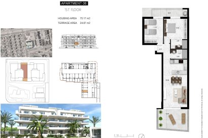 Obra nueva - Apartamento - Orihuela Costa - Lomas de Cabo Roig