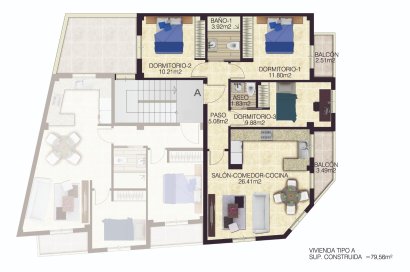 Obra nueva - Apartamento - Jacarilla - pueblo