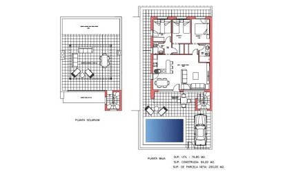 Obra nueva - Villa - Fuente Álamo - La Pinilla