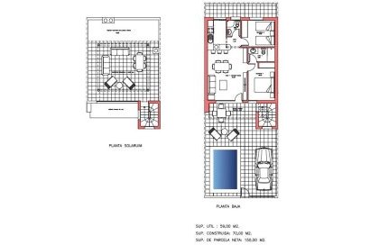Obra nueva - Town House - Fuente Álamo - La Pinilla