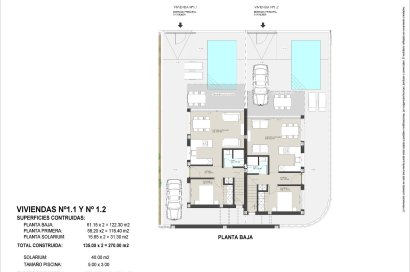 Obra nueva - Villa - Pilar de la Horadada - Las Higuericas