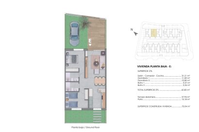 Obra nueva - Bungalow - Pilar de la Horadada - pueblo
