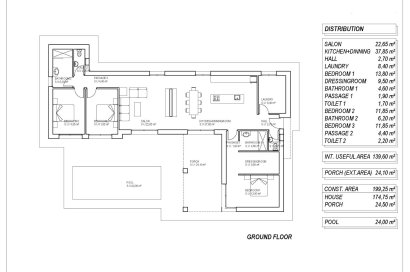 Obra nueva - Villa - Pinoso - Lel